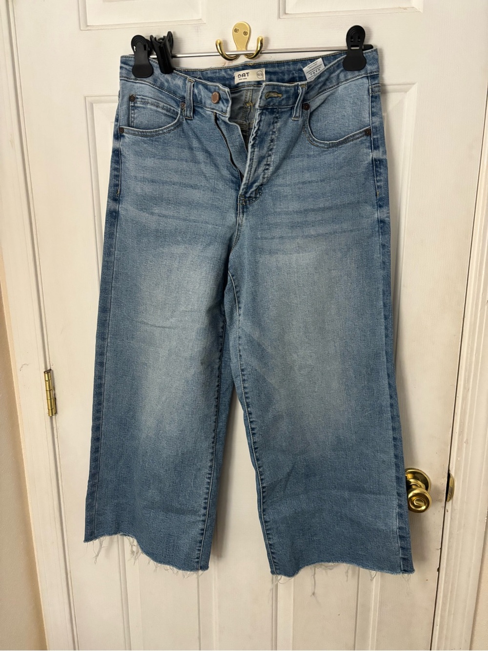 Oat New York Light Blue Relaxed Straight Jeans